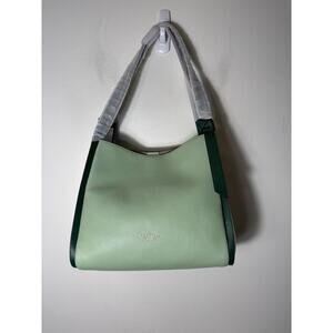 NWT Kate Spade Color Block Beach Glass Large Pebbled Shoulder Bag